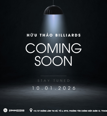 COOMING SOON - SẮP CÓ ĐIỂM ĐÁNH MỚI CHO CỘNG ĐỒNG ĐAM MÊ BIDA QUẬN 12